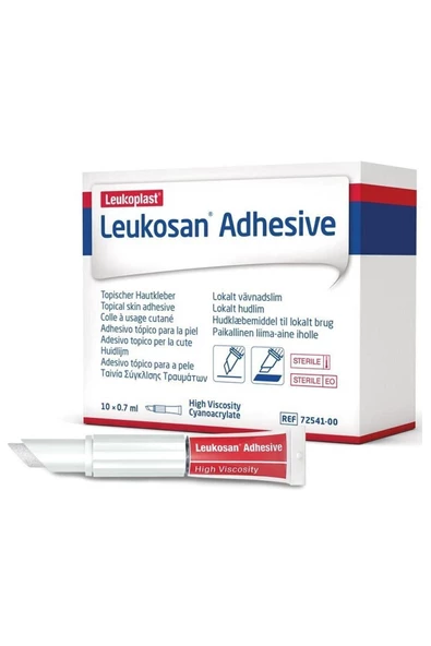 LEUKOPLAST Leukosan Adhesive Doku Yapıştırıcı 0.7ml 2 Adet