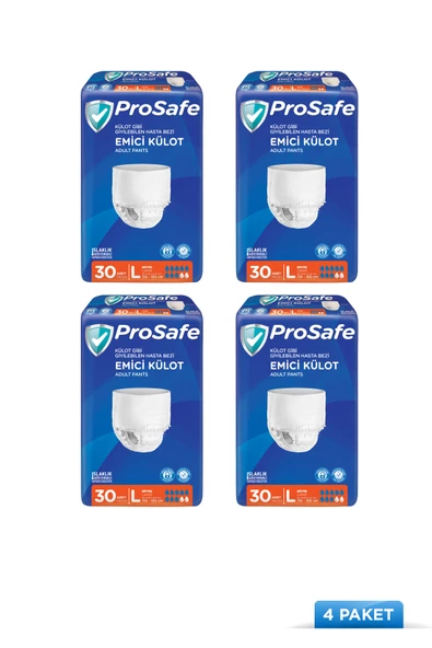 Prosafe Yetişkin Emici Külot Büyük 30'lu x4
