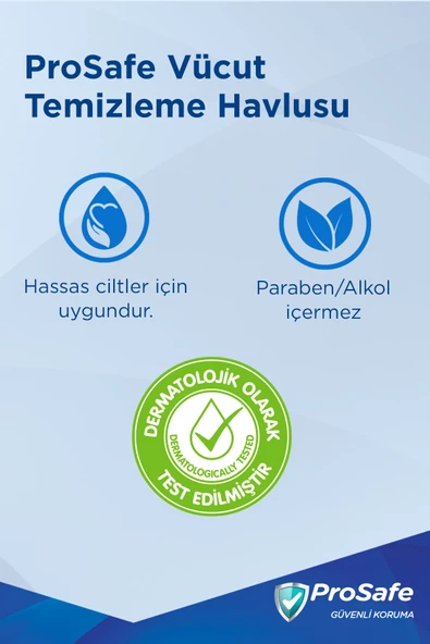 Prosafe Vücut Temizleme Havlusu 48'li x3 - 2