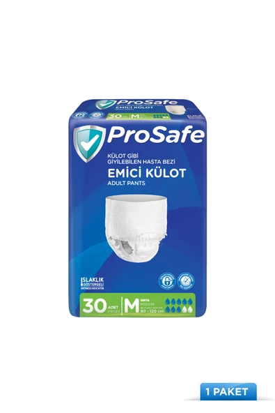 Prosafe Yetişkin Emici Külot Medium 30'lu