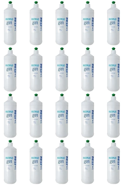 MULTİPLUS Ultrason Ekg Ve Epilasyon Jeli 1000 ml 20 Adet/1 Koli