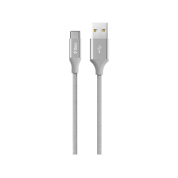 ttec AlumiCable USB-A -USB-C Şarj Kablosu - 5