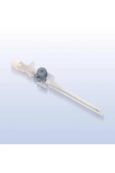 AYSET I.V. Kanül 16G - 13/4" İntraket (45mm) Gri Branül Tekli Steril Paket 100 Adet