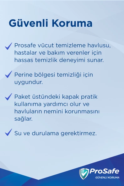 Prosafe Vücut Temizleme Havlusu 48'li x3 - 3