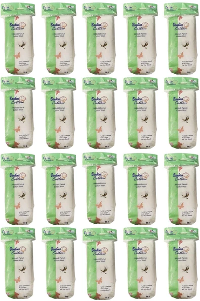 BAMBİNO COTTON Hidrofil Saf Pamuk 50 Gr 20adet