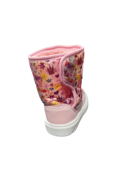 Kesti 2pr pembe kız çocuk kar botu - 3