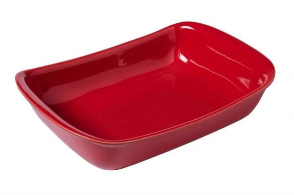 Pyrex SU22RR5/7048 Fırın Kabı Kırmızı 22 cm