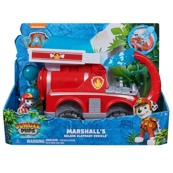 Spin Master Paw Patrol Jungle Temalı Marshall Deluxe Aracı 6068023