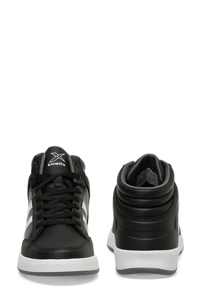KORT PU HI 4PR Siyah Unisex High Sneaker - 5