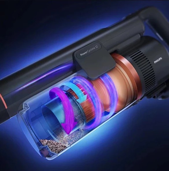 Philips 8000 Serisi Kablosuz Elektrikli Süpürge Aqua Plus - 4