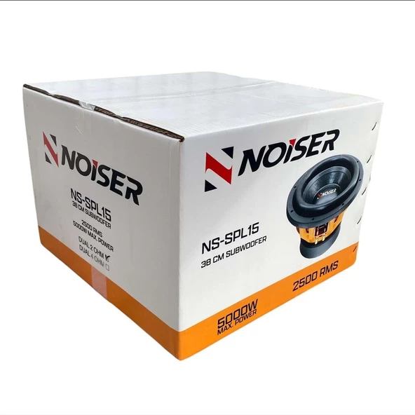 Noiser NS-SPL15 38 Cm Subwoofer Bas 4 Ohm 5000 Watt Max Power 2500 RMS - 4
