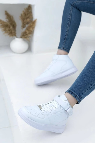 Mp 222 2568 Kadın Beyaz Sneaker Ayakkabı - 2