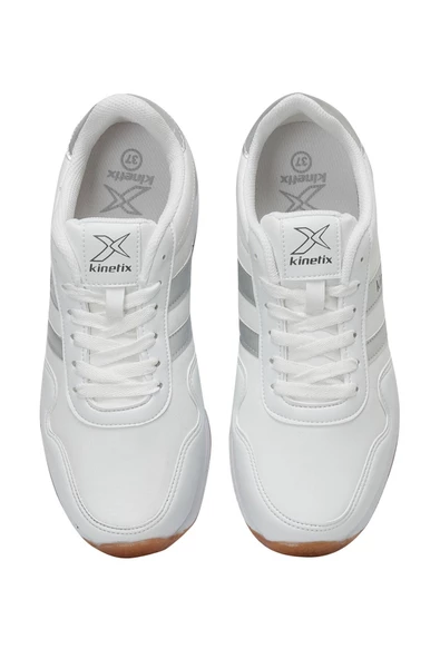 PIERO PU W 3PR Beyaz Kadın Sneaker - 4