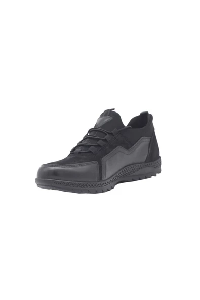 Erkek Siyah Casual Spor Ayakkabı - 4