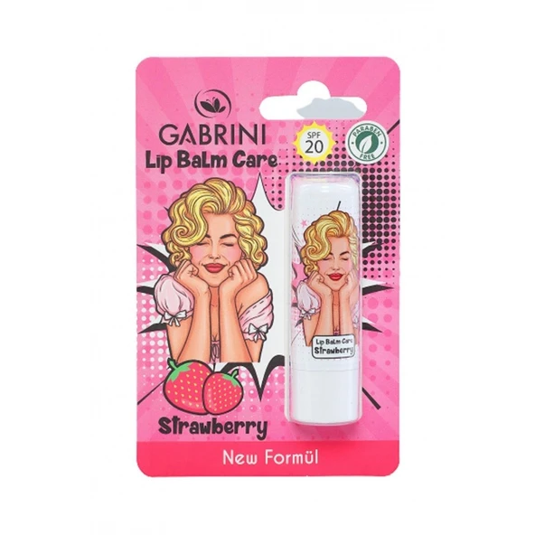 Gabrini Dudak Balmı - Lip Care Strawberry