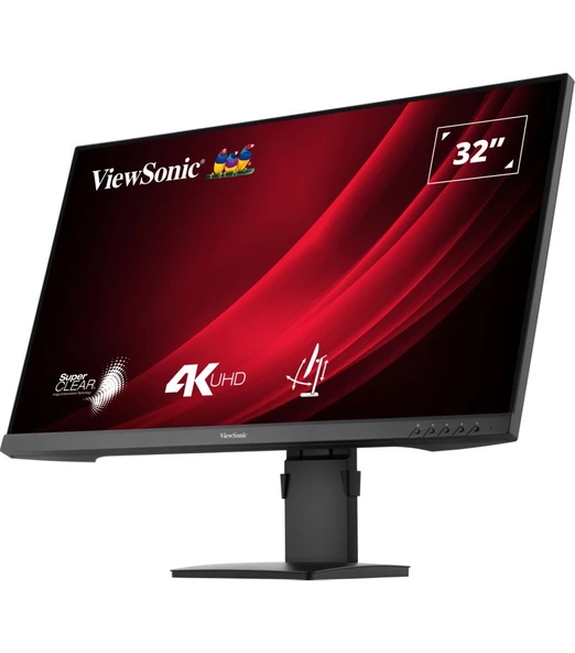 Viewsonic 32' VG3208-4K-HD 4ms 60Hz UHD Va Panel 4K Yükseklik Ayarlı Monitor - Resim 4
