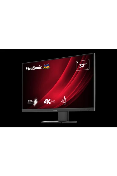 Viewsonic 32' VG3208-4K-HD 4ms 60Hz UHD Va Panel 4K Yükseklik Ayarlı Monitor - Resim 3