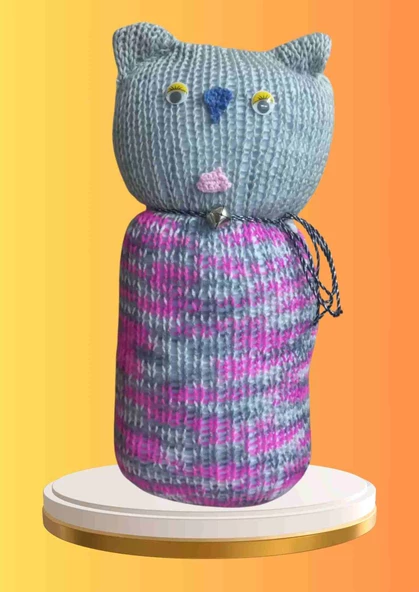 Tıkırık Örgü Yastık Uyku ve Oyun Arkadaşı Boncuk - 35 cm - 2
