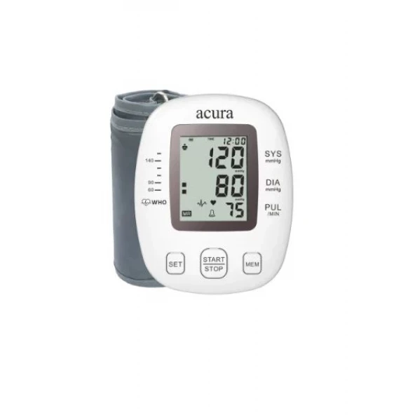 Ac-9080 Koldan Ölçer Tam Otomatik Tansiyon Aleti + Ac-9270 Dijital Temassız Ateş Ölçer+Cihaz Çantası ve Pil Hediyeli - 5