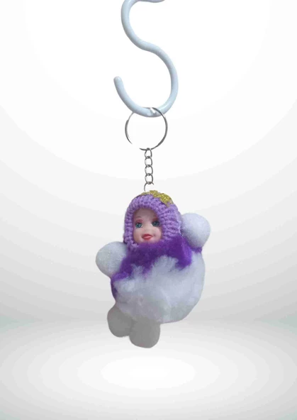 Anahtarlık Bebek Modeli Peluş - Şirin Tasarım - 4