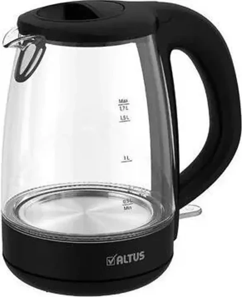 Altus Al 4064 C 2200 W 1,7 Lt Işıklı Led Aydınlatmalı Cam Kettle