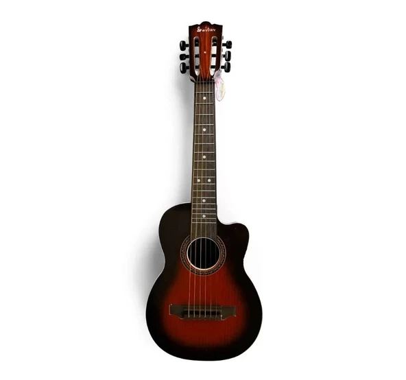 Akustik Gitar 69 cm Ahşap Görünümlü Çocuk Gitarı - 2
