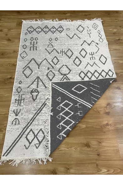 MCN Tekstil Modern Dokuma Kilim 60x90 - 3