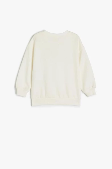 Koton Erkek Bebek Baskılı Uzun Kollu Bisiklet Yaka Pamuklu Sweatshirt - 2