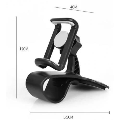 3B Trend Araba Gösterge Üstüne Takılan 360 Oynar Telefon Tutucu - 5