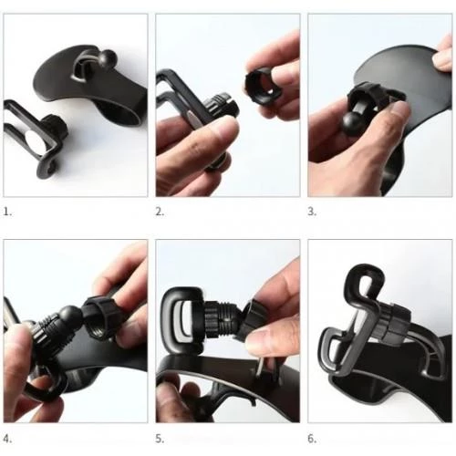 3B Trend Araba Gösterge Üstüne Takılan 360 Oynar Telefon Tutucu - 4