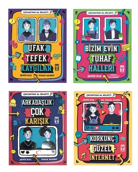 Şeniz Baş Çocuktan Al Bilgiyi Seti 4 Kitap