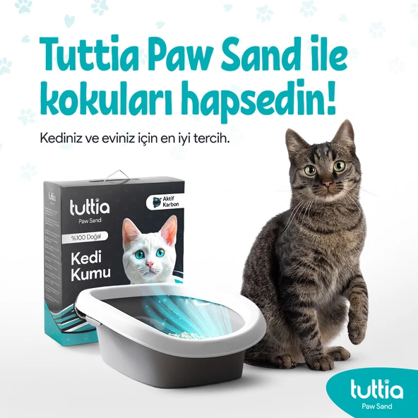 Aktif Karbonlu Kedi Kumu 6 LT - 2