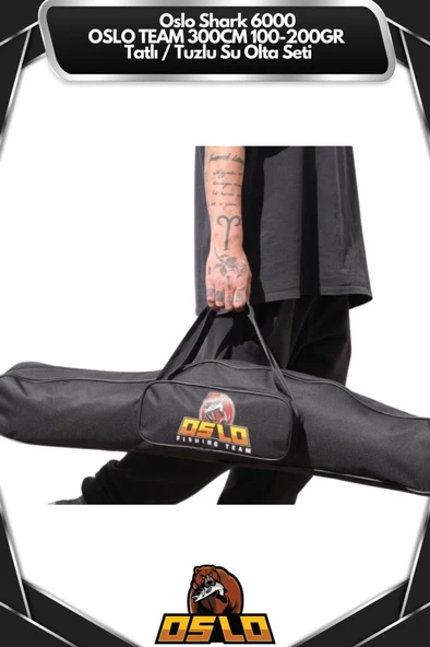 Oslo Shark 6000 Oslo Team 300cm 100-200gr Tatlı/Tuzlu Su Olta Seti - Resim 5