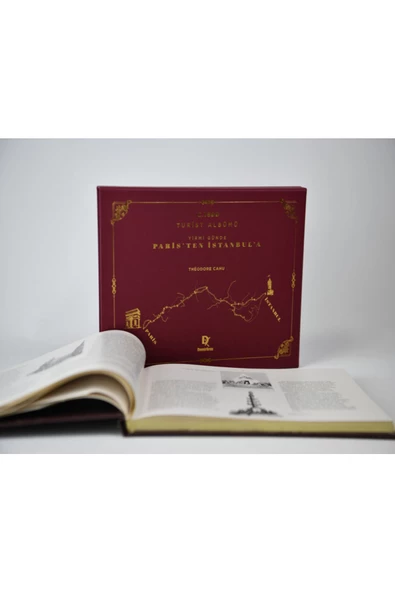 Demirören Yayınları  Yirmi Günde Paris'ten Istanbul'a (TURİST ALBÜMÜ)- Theodore Cahu - 7