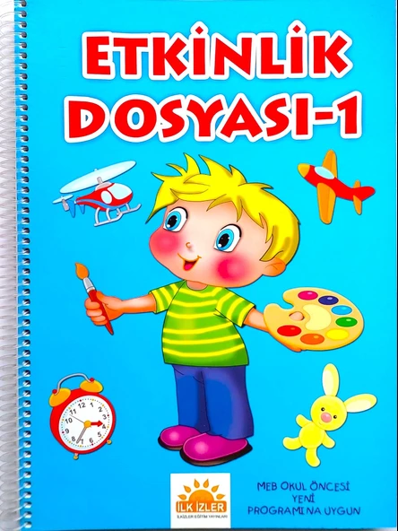 5 + Yaş Okul Öncesi Etkinlik Dosyası - 1 DEV KİTAP - 41 Etkinlik - 88 Sayfa - 2