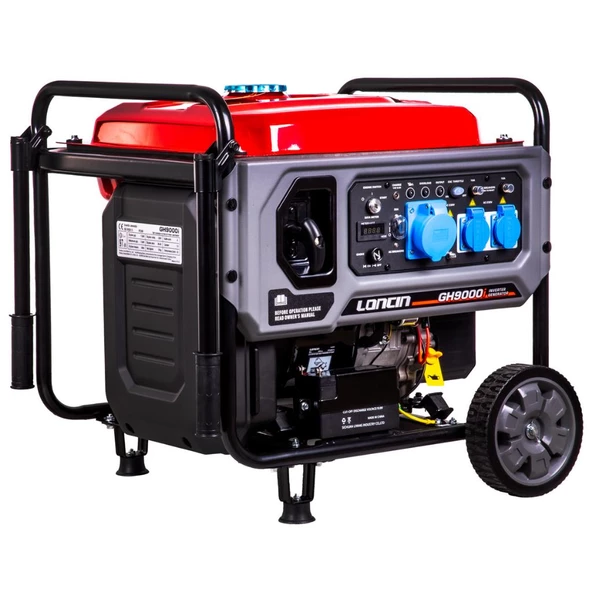 Loncin GH9000İ Eur5 Benzinli Marşlı İnverter Jeneratör 7.5 KW - 2
