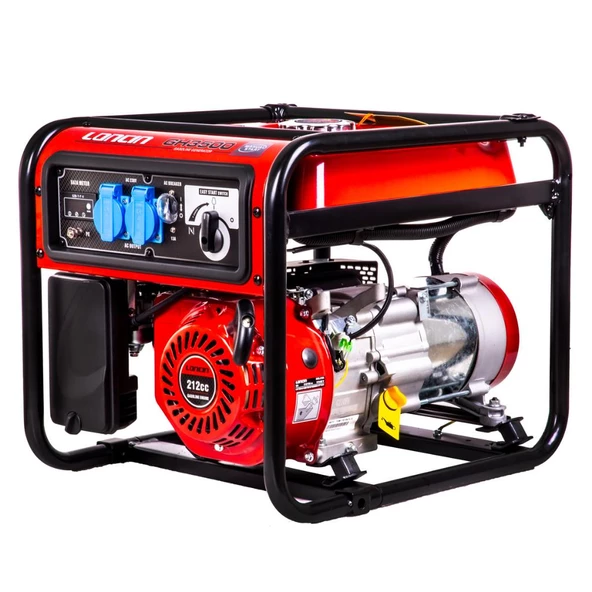 Loncin GH3500 İpli 3,5 kVA Monofaze Benzinli Jeneratör