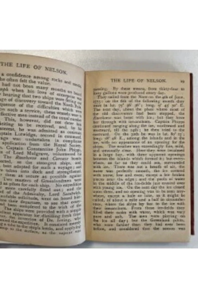 Demirören Yayınları  The Life of Nelson Undated Robert Southey/Collins Clear-Type Illustrated Antique - 3