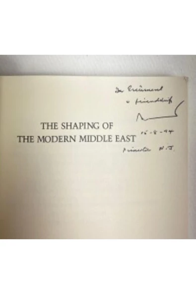 Demirören Yayınları  The Shaping of the Modern Middle East- Bernard Lewis - 2