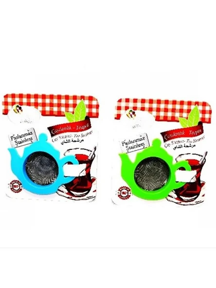 Çay Süzgeci Demlik Şeklinde - Resim 3