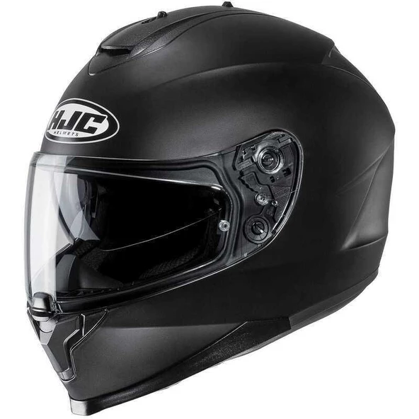 HJC C70N KASK MAT SİYAH ürün görseli 1