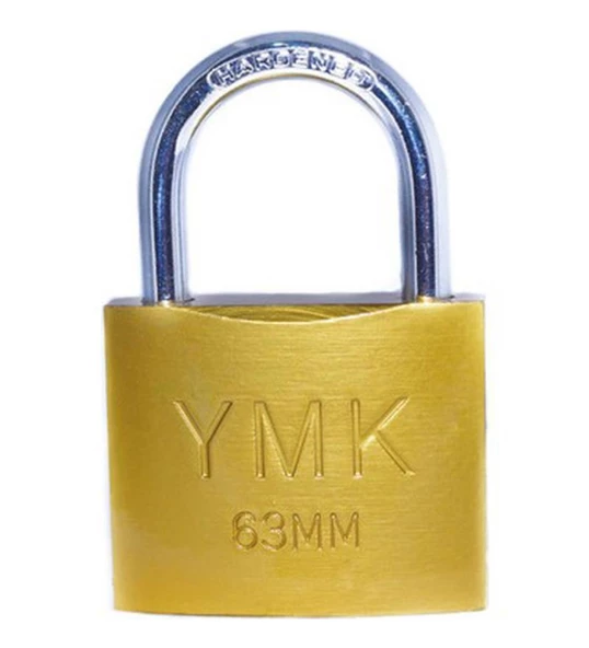 YMK Sarı Asma Kilit 63 MM YMK-1263B - 3