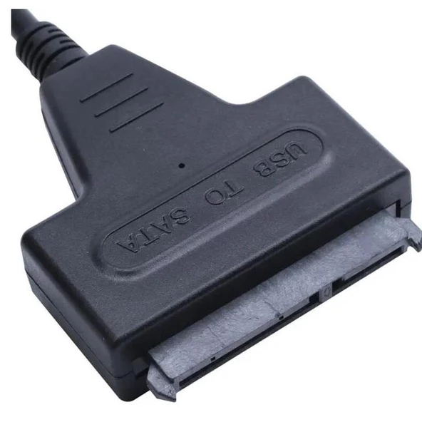 USB 2.0 2.5 3.5 İnç Sata SSD Hdd Hard Disk Dc Güç Çevirici Dönüştürücü Adaptör Kablosu - 2