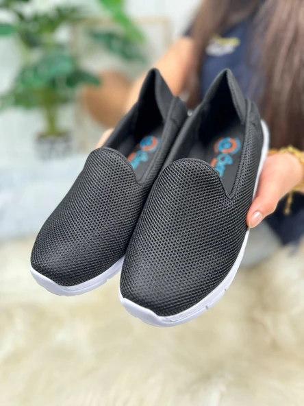 Günlük Kadın Babet Kolay Giyilebilir Hava alabilen Hafif Rahat Taban Esnek Günlük Spor Ayakkabı 035 - 3