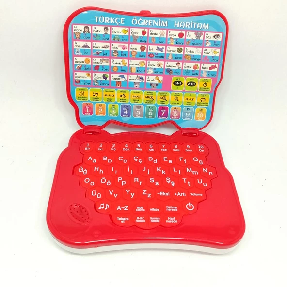 Eğitici Öğretici Pilli Laptop Bilgisayarım - 4