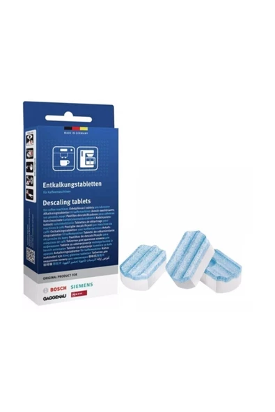 Siemens Kahve Espresso Makinası Kireç Çözücü Tablet ürün görseli