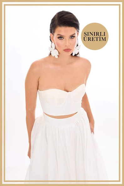 SOLANA Beyaz Midi Takım - 2