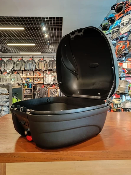 MAXEM 35 LT SİYAH RENK MOTOSİKLET ARKA ÇANTA - Resim 4