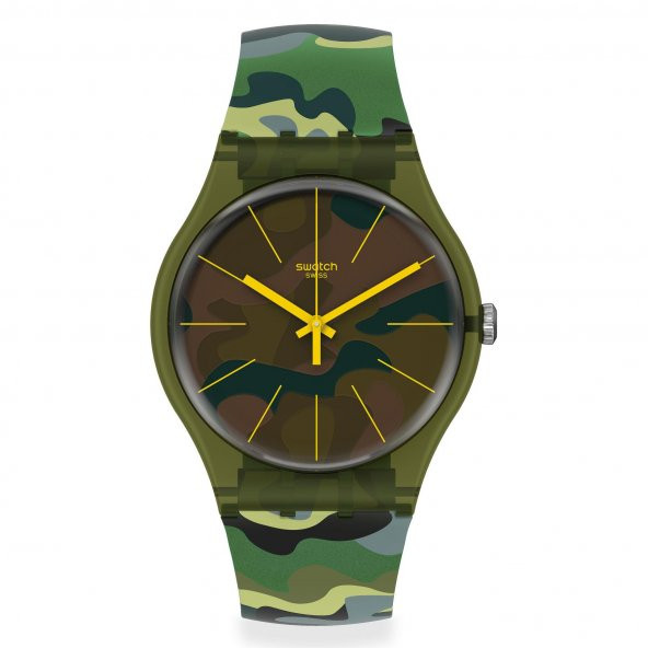 Swatch Camouforest Unisex Kol Saati