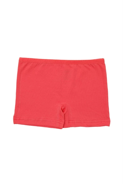 3 Adet Kız Çocuk Pembe Boxer Tayt Pamuklu Likralı - 3